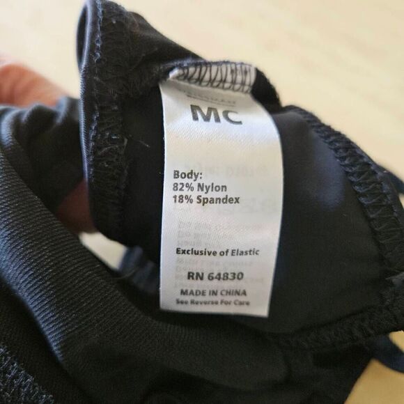 Weissman custom costume NWOT child medium black with red rhinestones contemporar - Picture 8 of 8